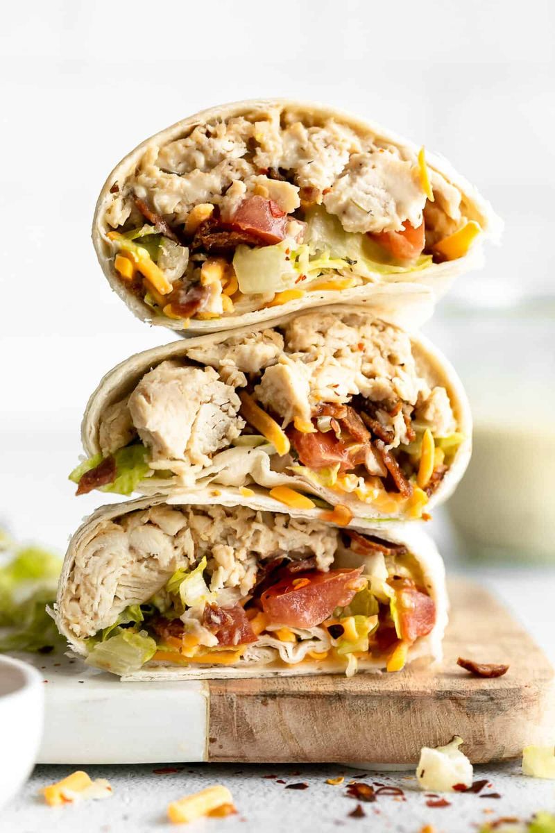 Chicken Bacon Ranch Wrap