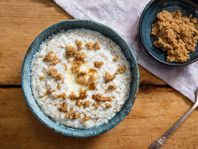 Oat Porridge With Brown Sugar