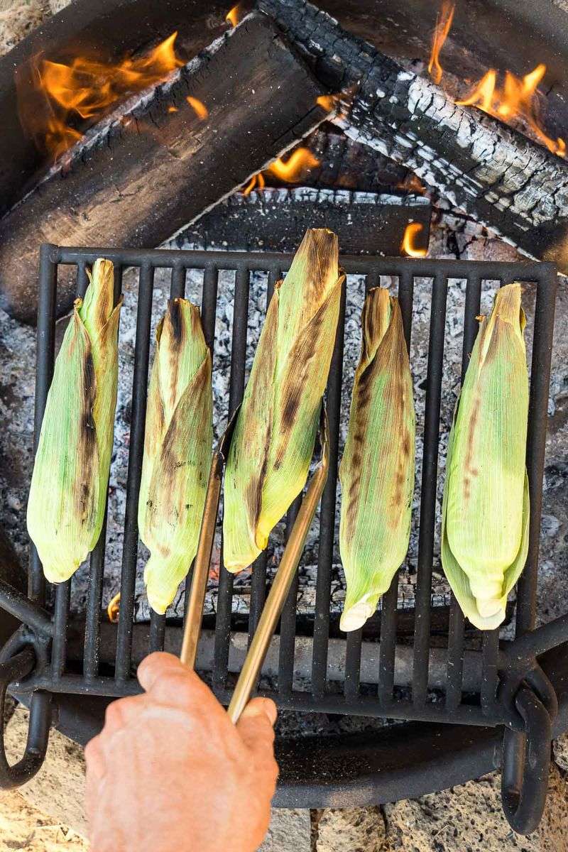 Campfire Corn on the Cob