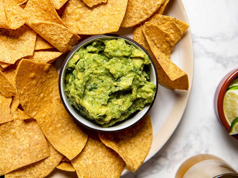 Tortilla Chips with Guacamole