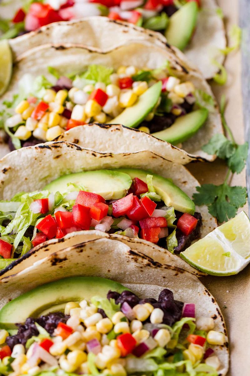 Black Bean and Corn Tacos