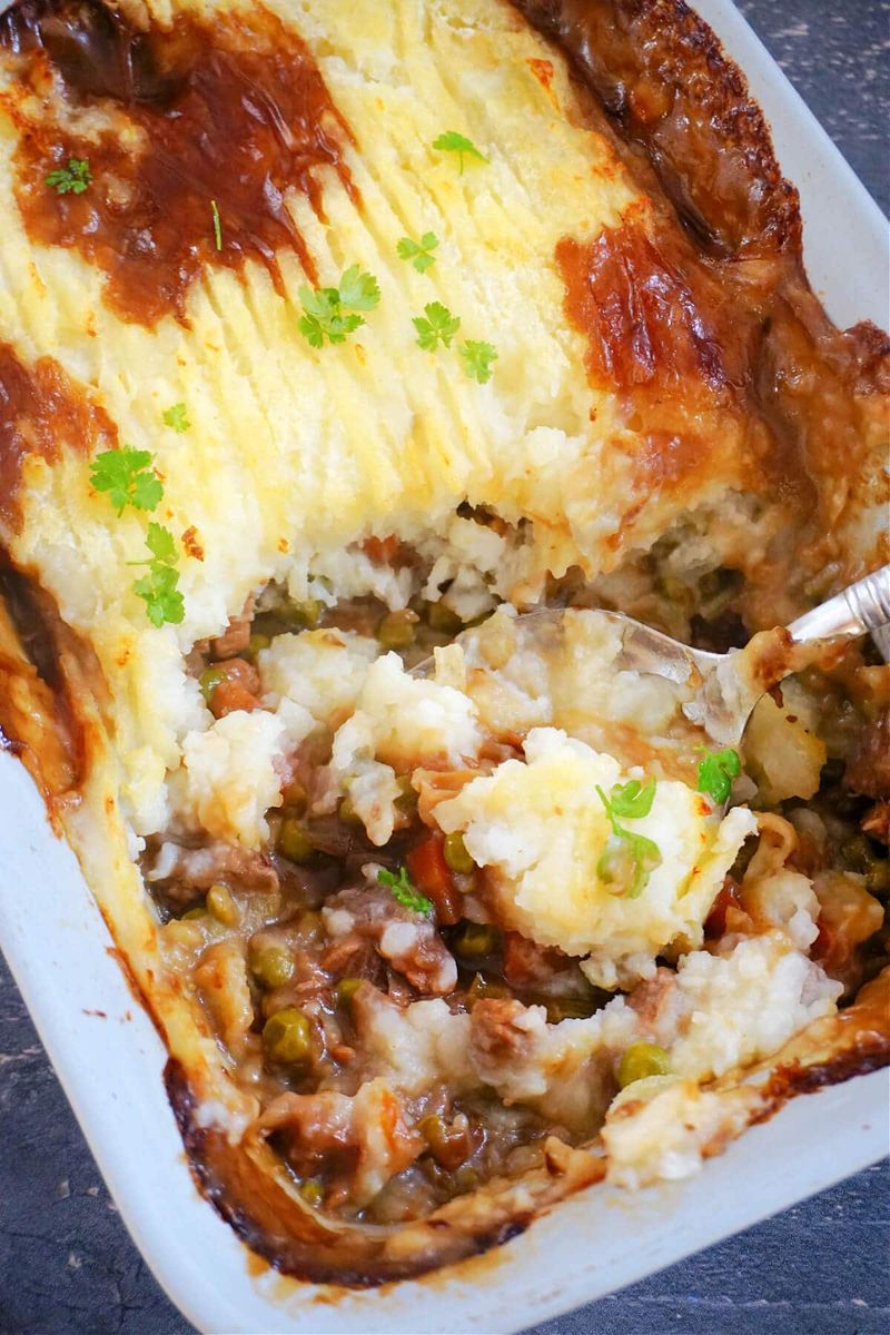 Beef Stew Shepherd's Pie