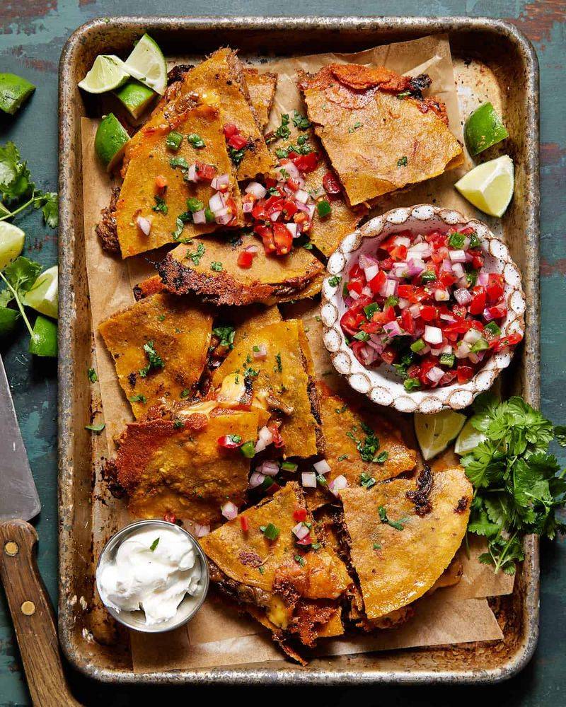 Corn Tortilla Quesadillas
