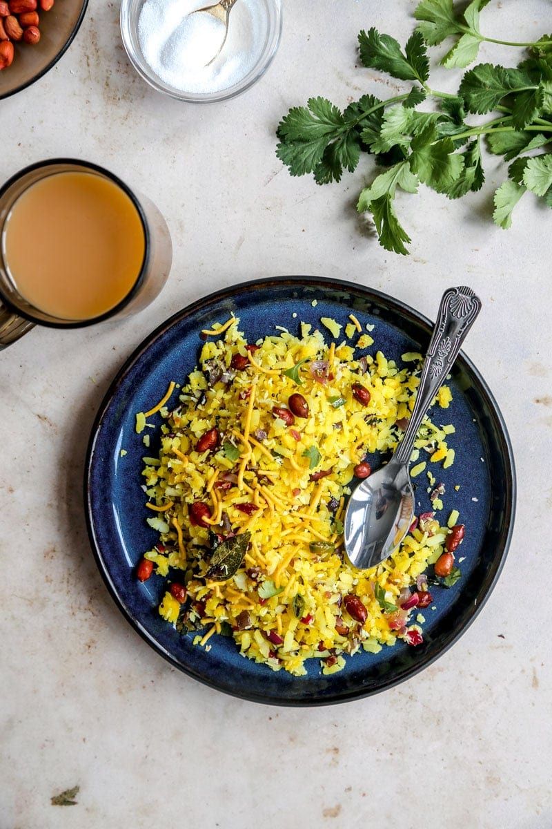 Indian Poha (Flattened Rice)
