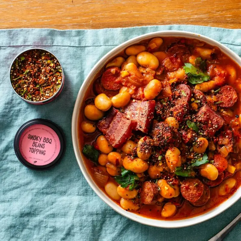 Spanish White Bean and Chorizo Stew