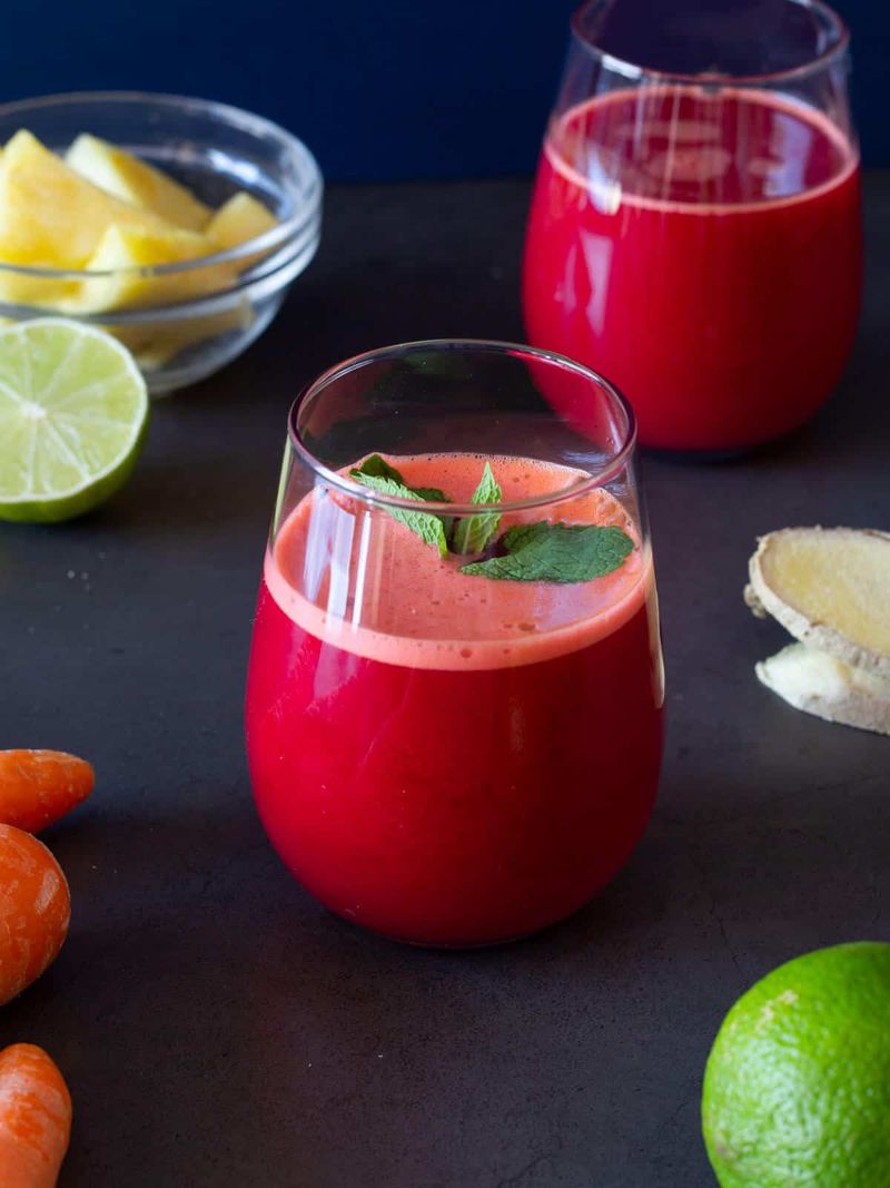 Beet and Carrot Detox Juice