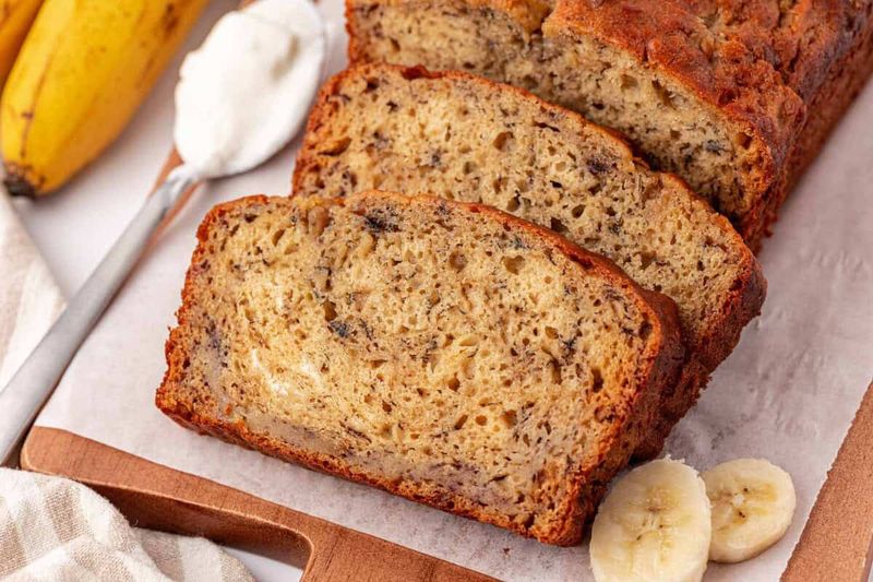 Greek Yoghurt Banana Bread