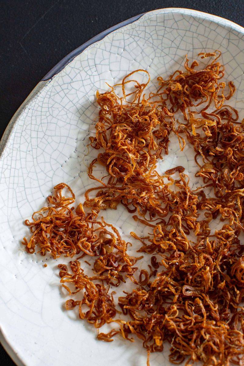 Top With Crispy Fried Shallots