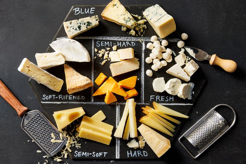 Offer a Variety of Textures Across Cheeses