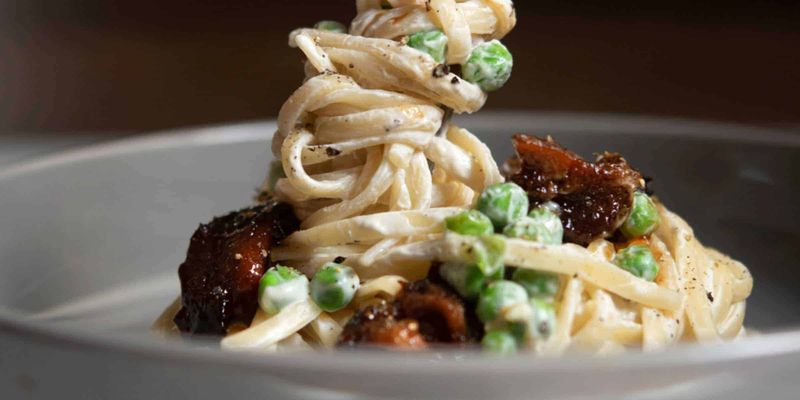 Cashew Cream Pasta Alfredo