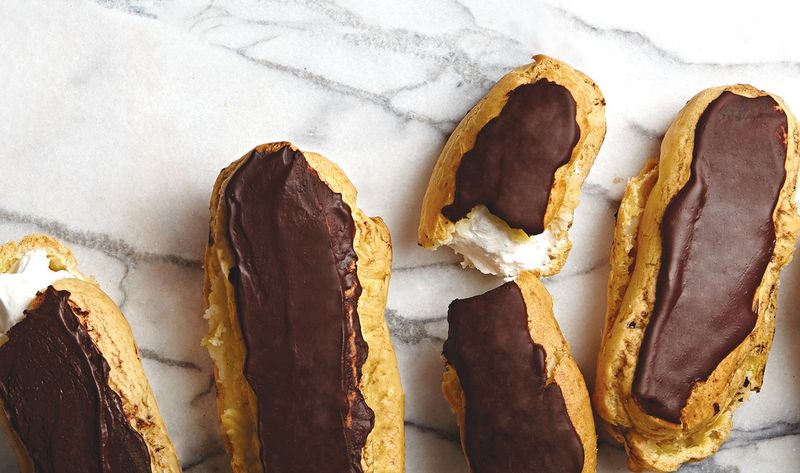 Vegan Chocolate Eclair