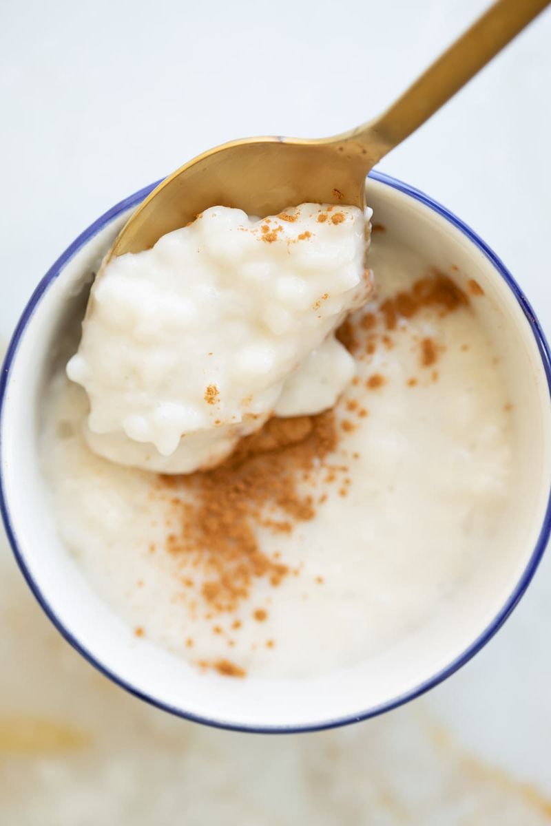 Almond Milk Rice Pudding
