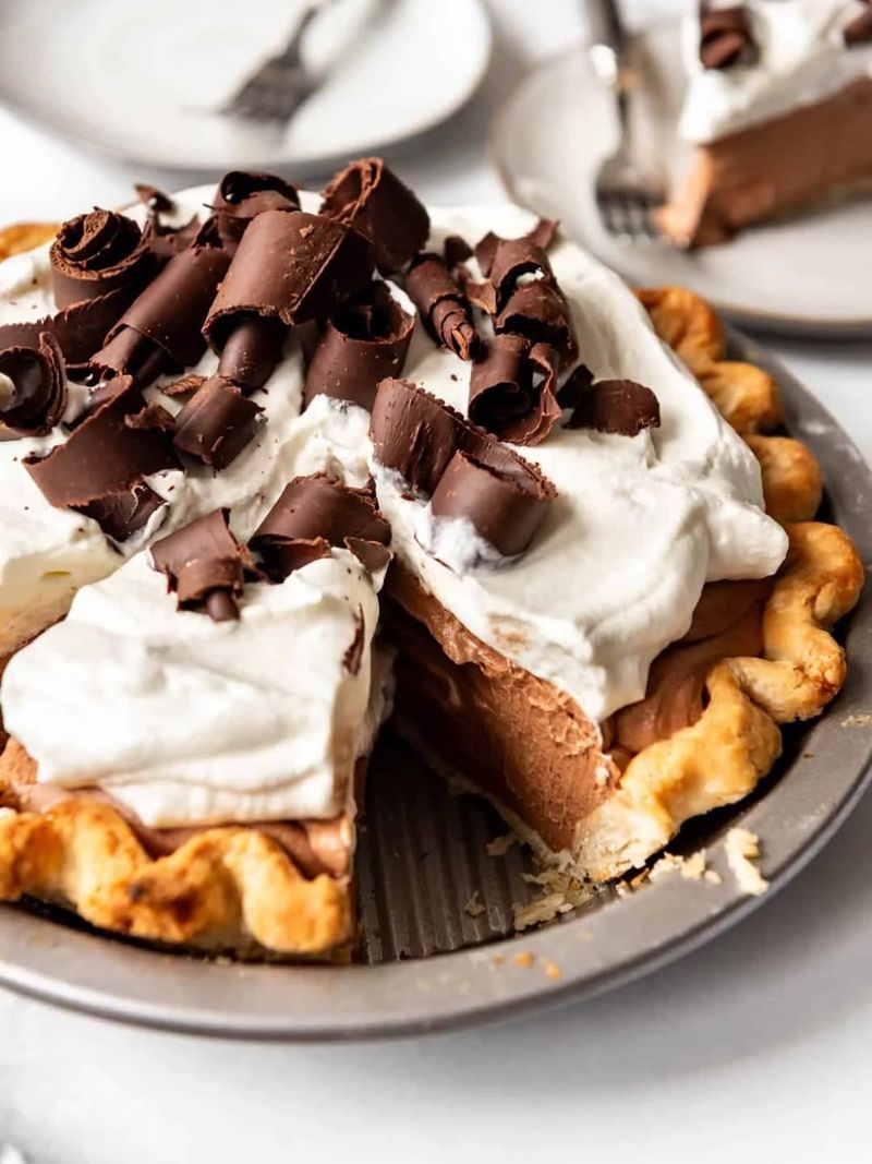 Elegant French Silk Pie
