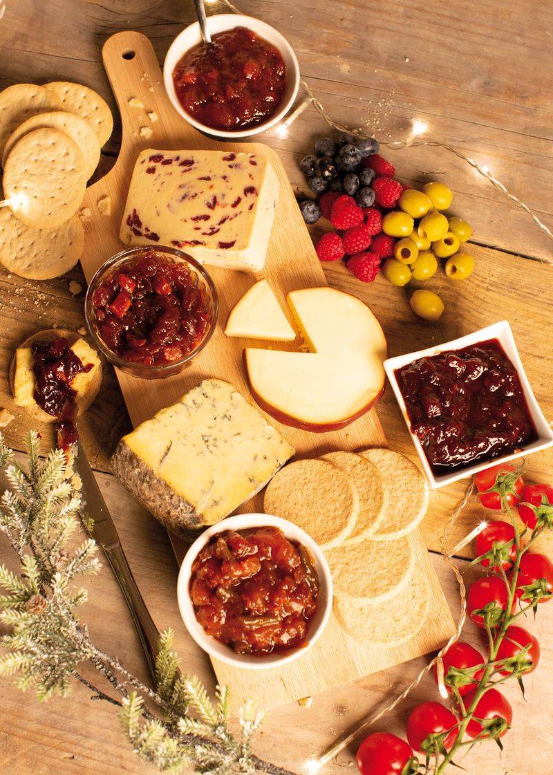 Cheese and Biscuits Platter