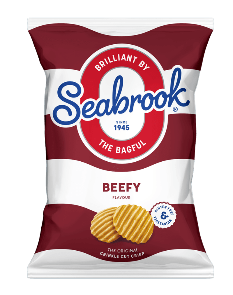 Seabrook Crisps Beefy Flavour