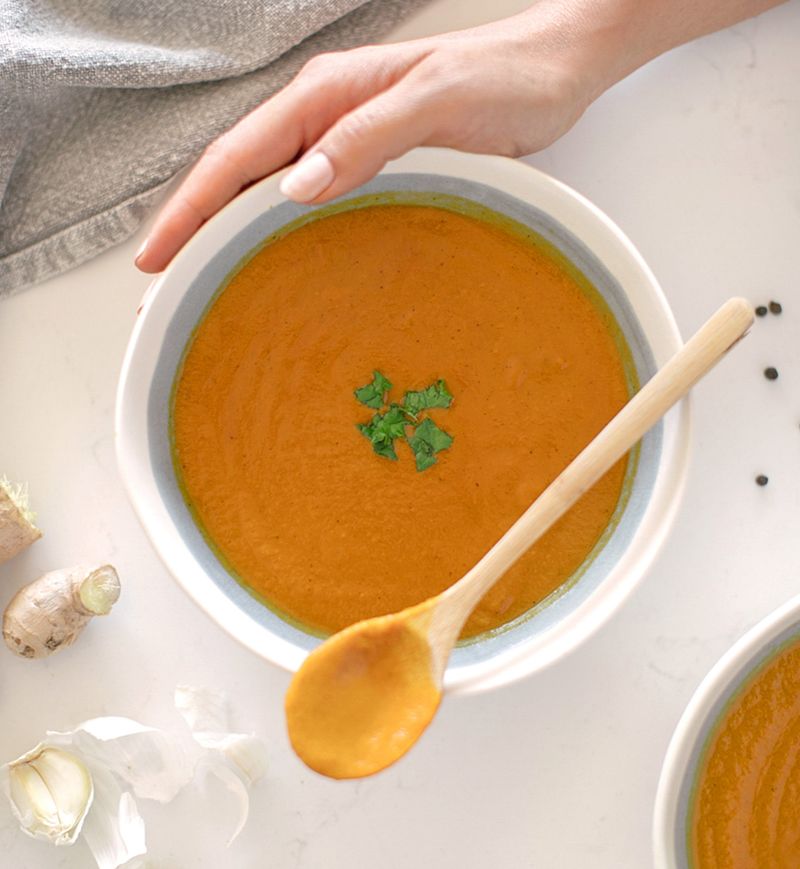 Ginger Turmeric Carrot Soup