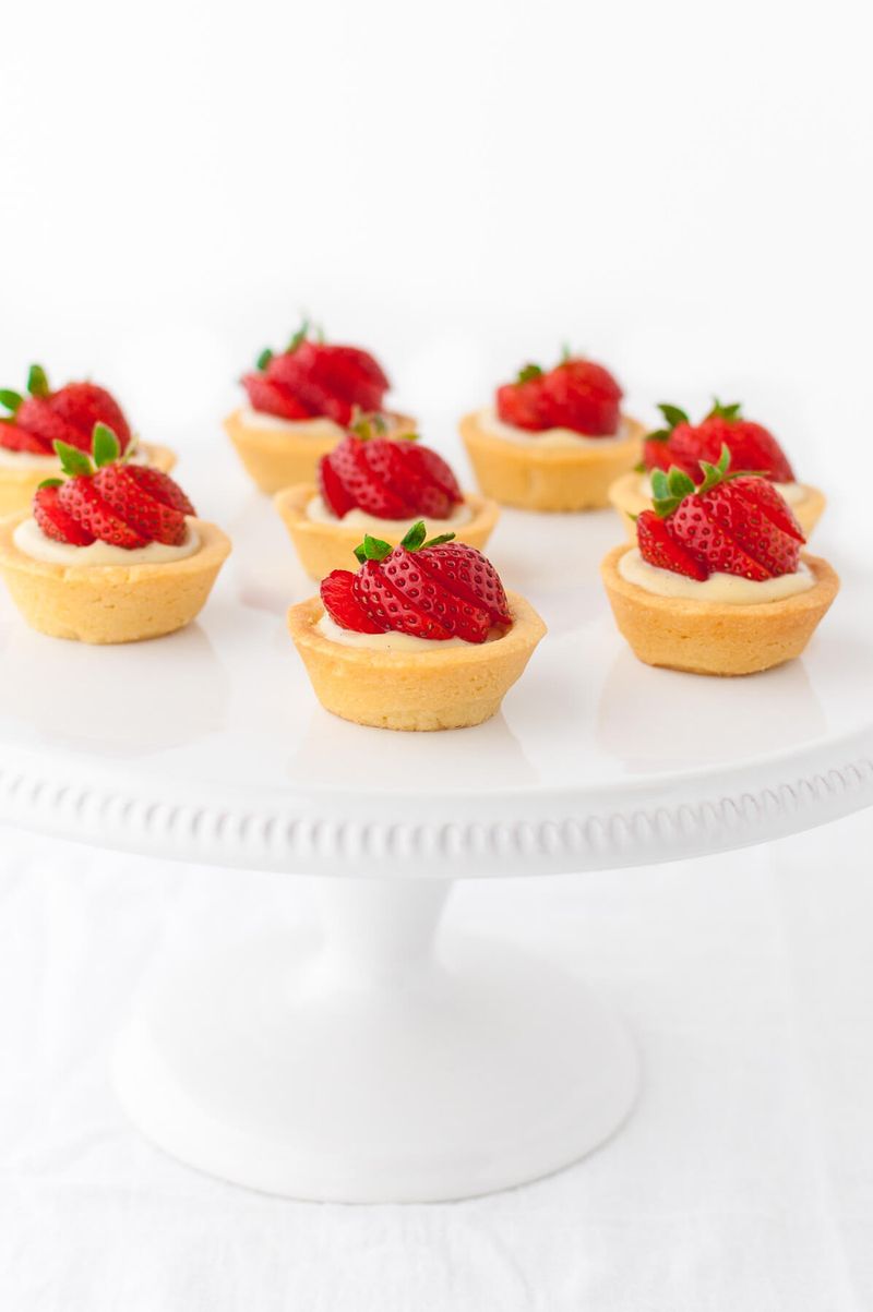 Strawberry and Cream Tartlets