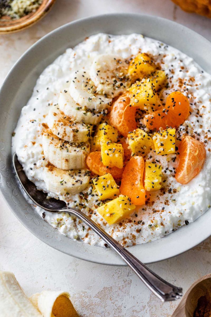 Cottage Cheese with Pineapple