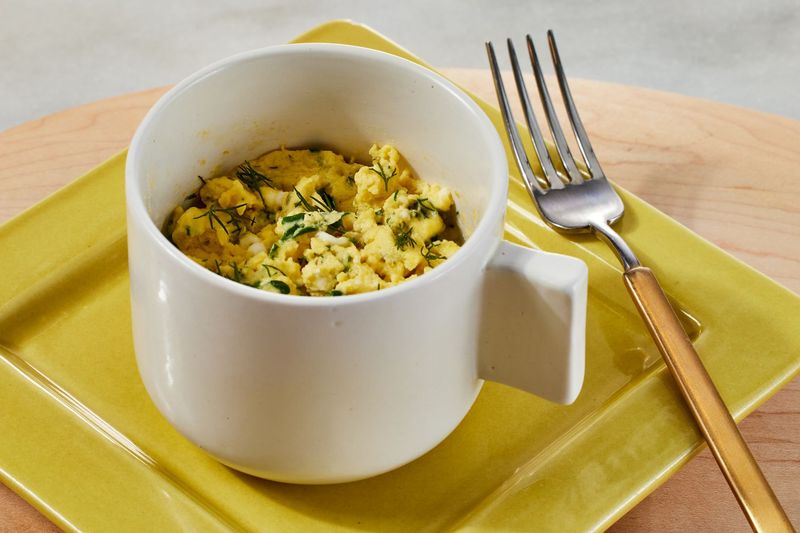 Scrambled Egg In A Mug