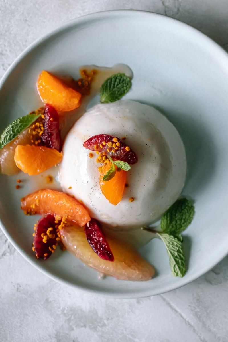 Coconut Milk Panna Cotta