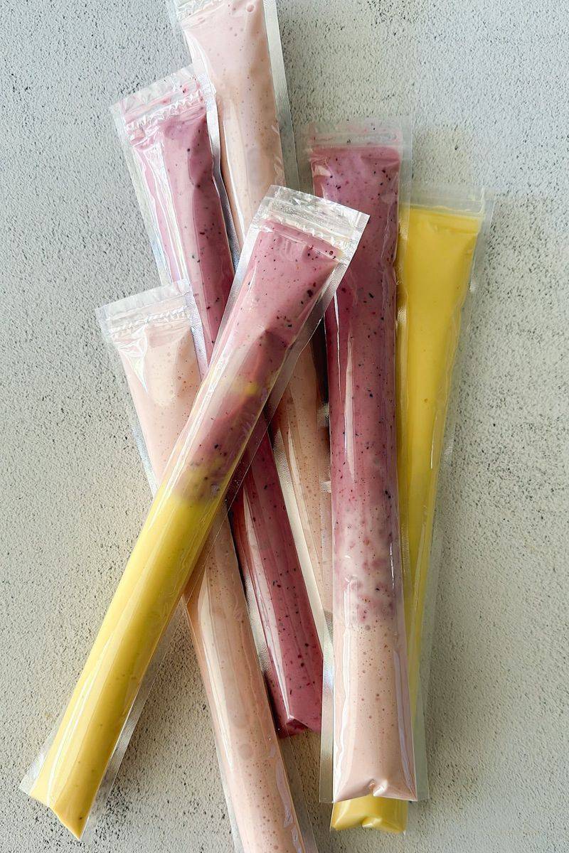 Frozen Gogurt Tubes
