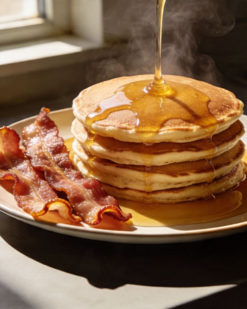 Bacon and Maple Syrup