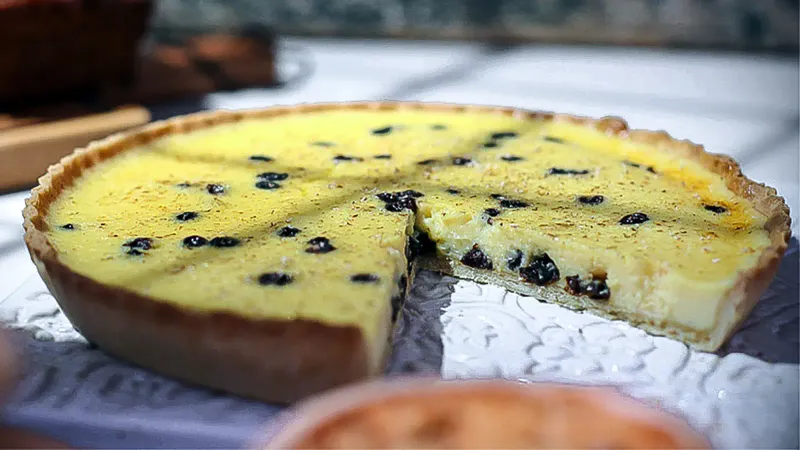 Northamptonshire Cheesecake (Open Curd Tart)