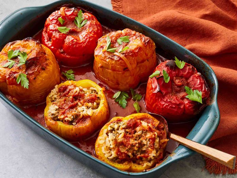 Stuff It Into Bell Peppers