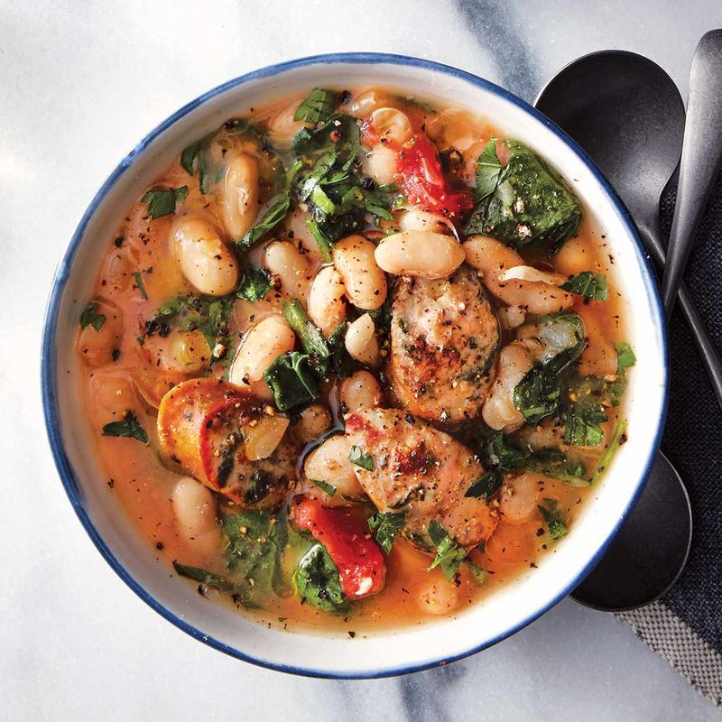 White Bean and Sausage Stew