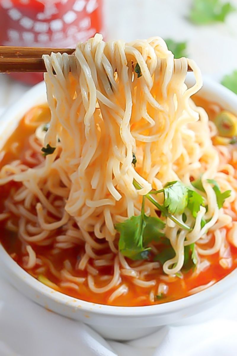 Spicy Ramen-Style Noodle Soup