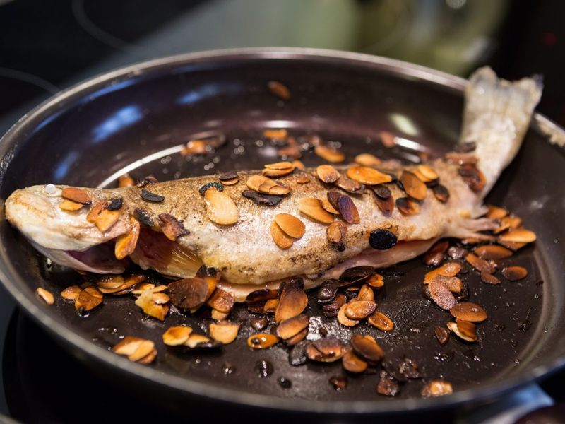 Trout with Almonds