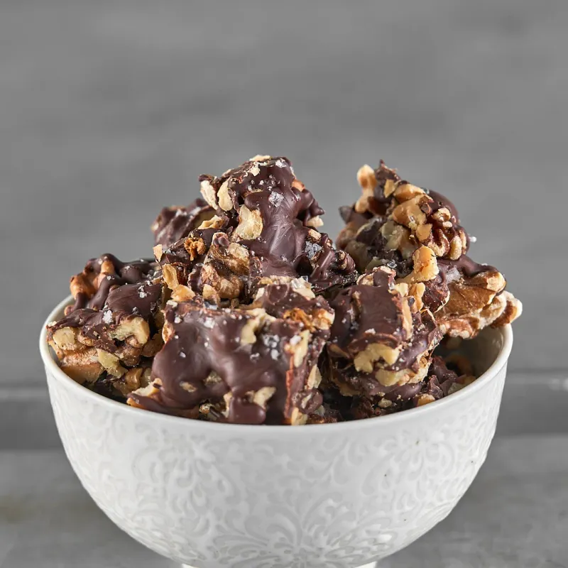 Walnuts and Dark Chocolate