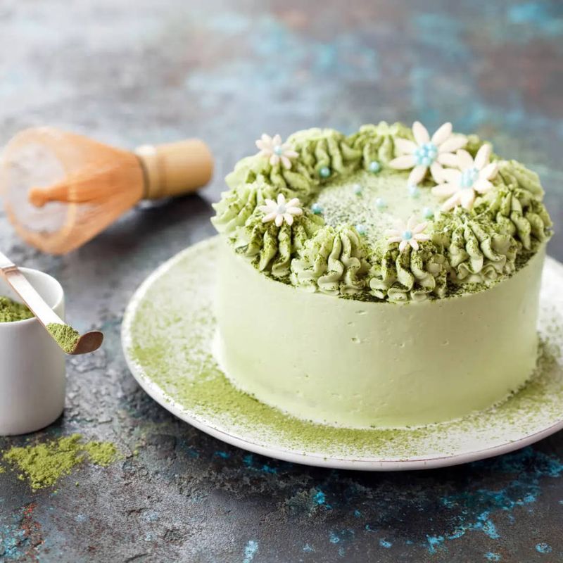 Matcha Green Tea Sponge Cake