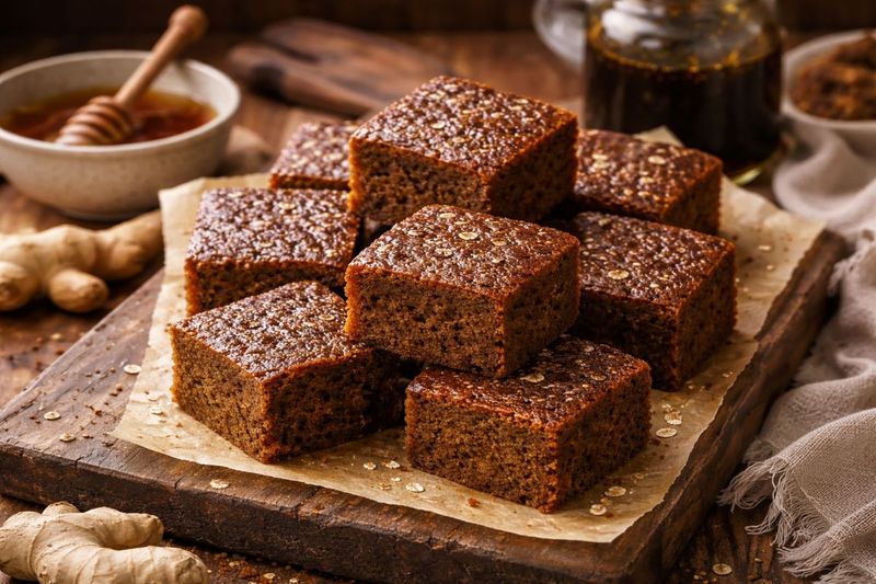 Treacle and Ginger Parkin