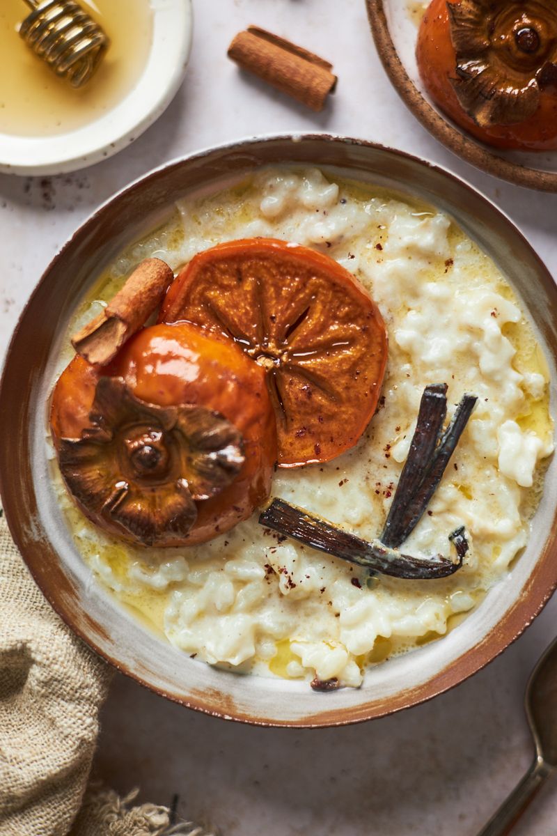 Bake Sweet Rice Pudding