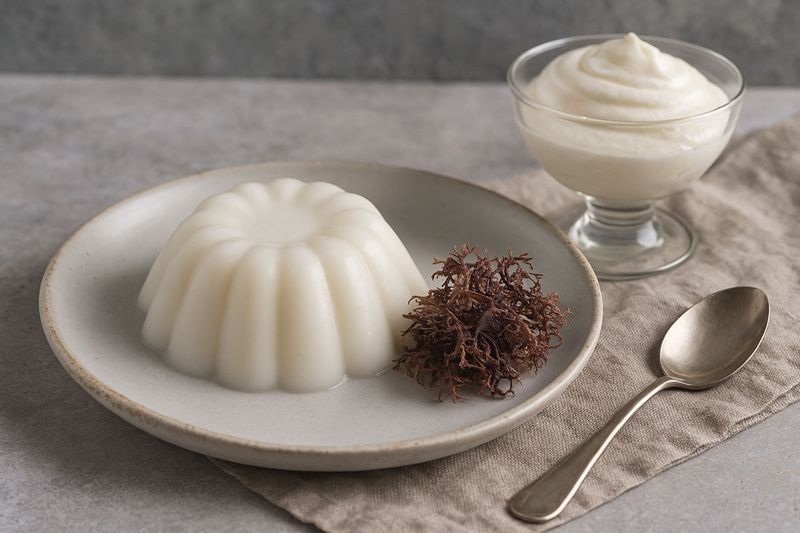 Carrageen Moss Pudding