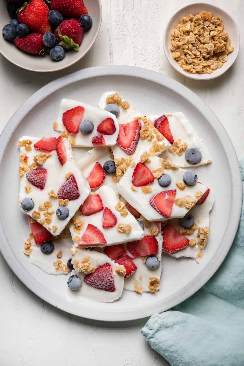 Frozen Yoghurt Bark