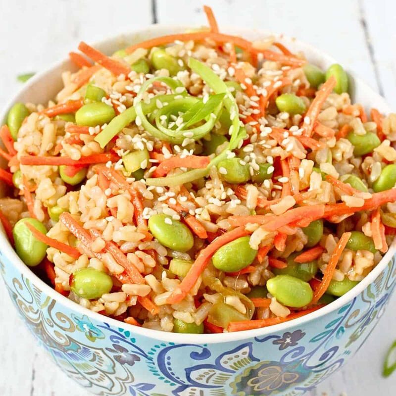 Edamame and Brown Rice Protein Salad