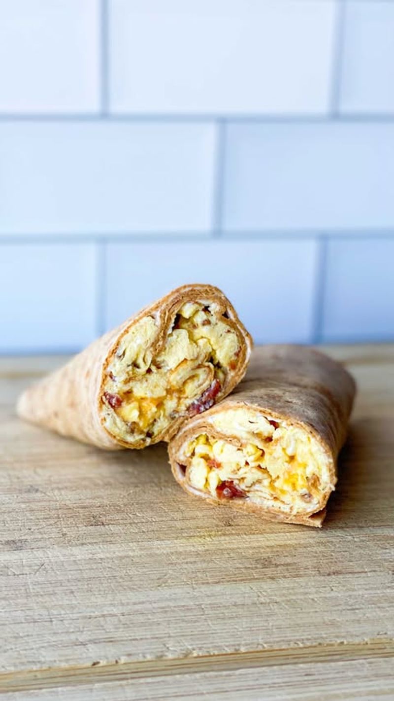 Classic Scrambled Egg and Cheese Wrap