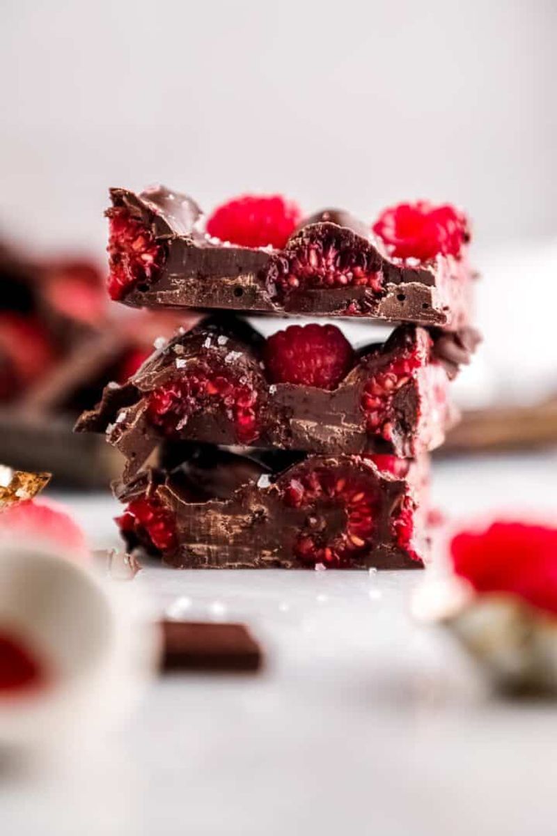 Raspberry Chocolate Bark