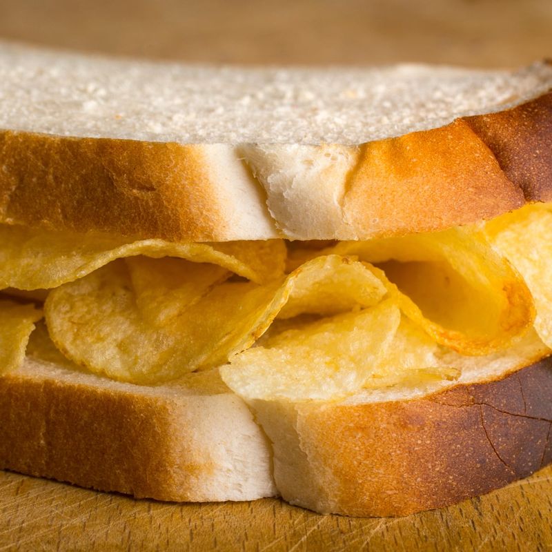 Classic Salted Crisp and Butter Sandwich