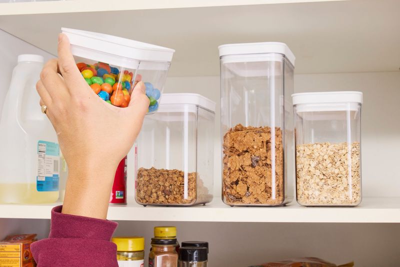 Use Clear Storage Containers
