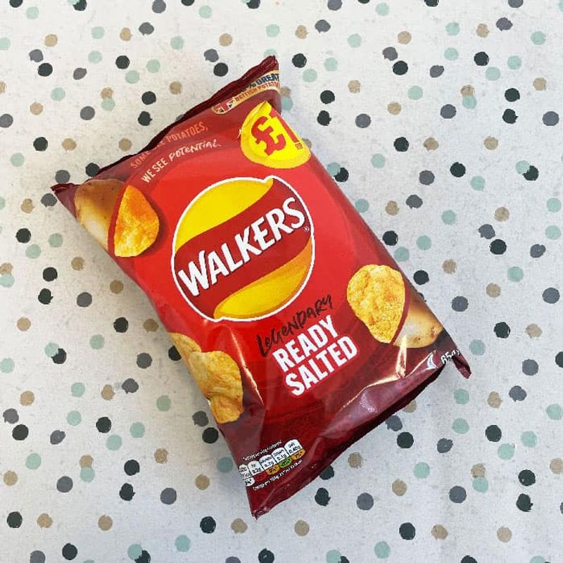 Walkers Ready Salted Crisps