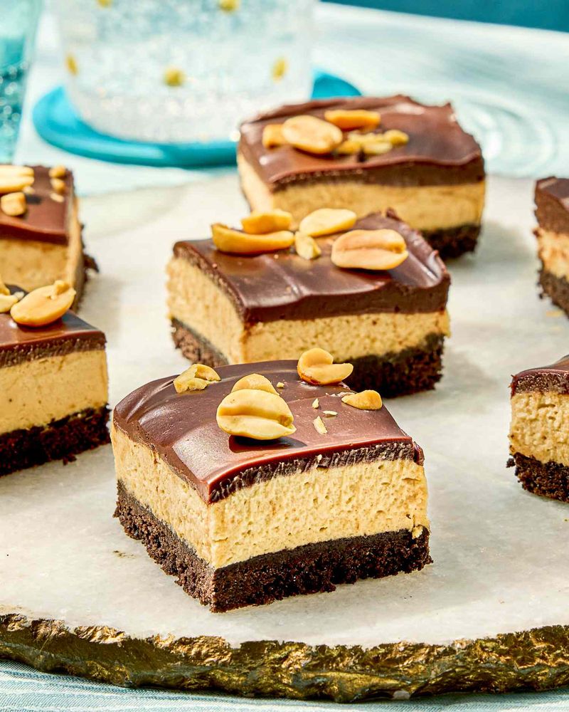 No Bake Chocolate Peanut Butter Bars