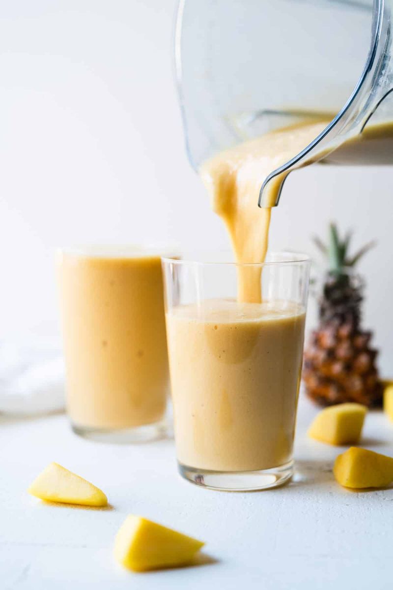 Tropical Mango Pineapple Smoothie