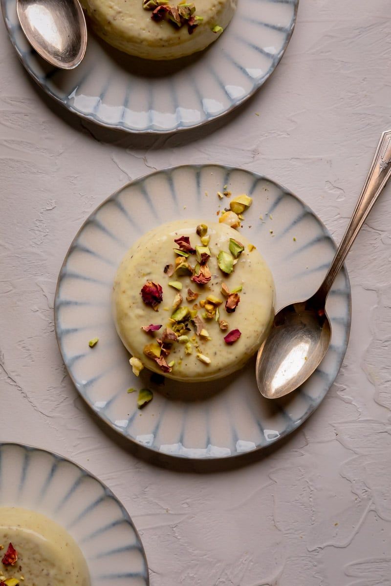 Pistachio Panna Cotta