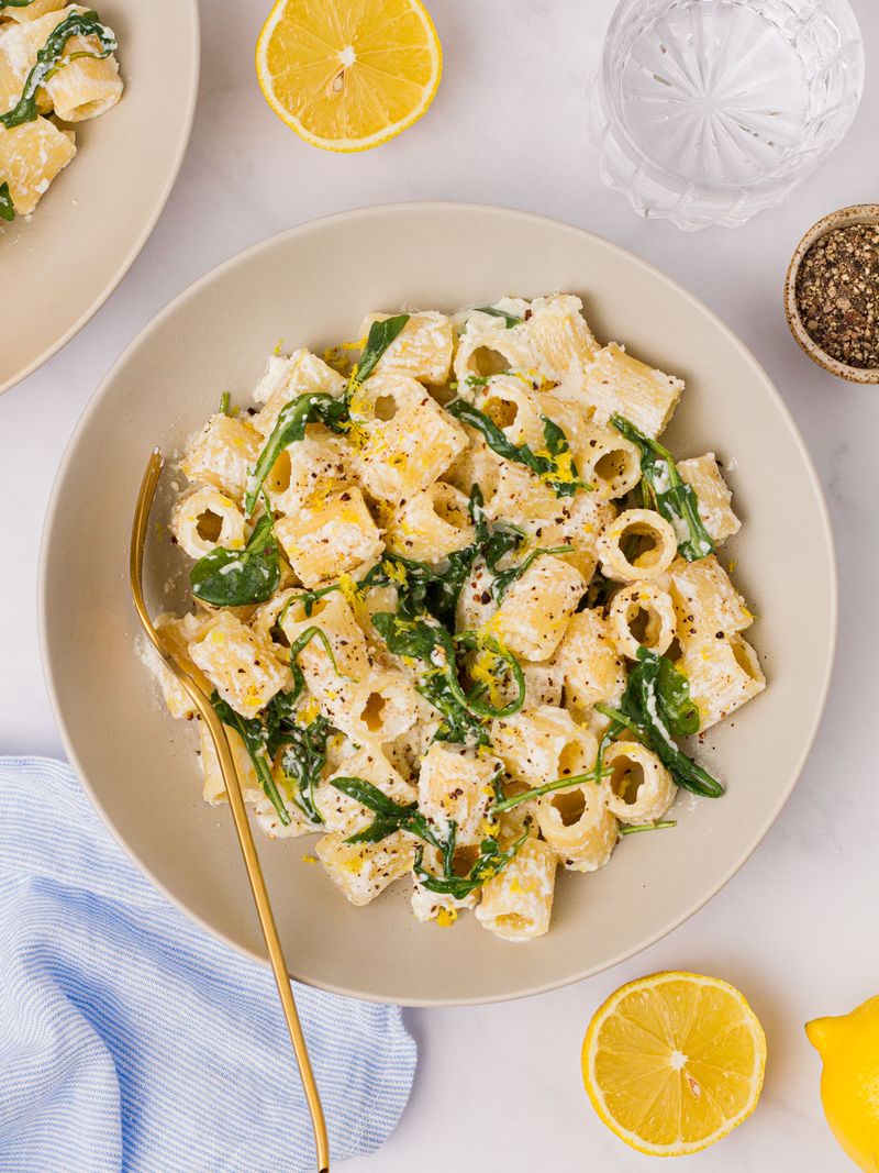 Lemon Ricotta Pasta