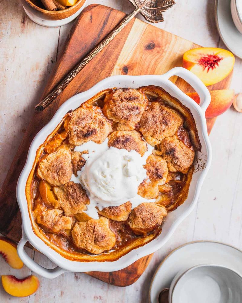 Classic Peach Cobbler