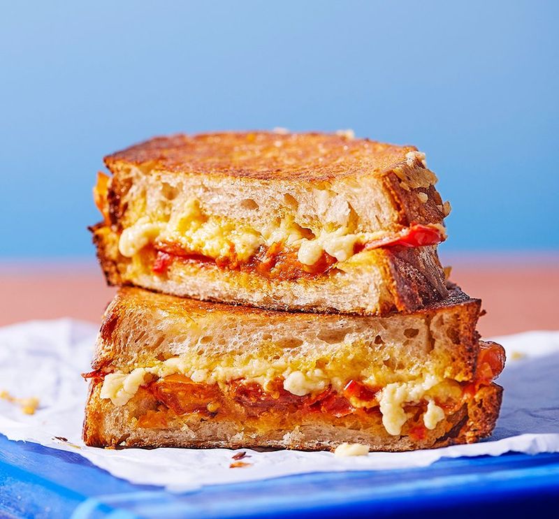 Classic Cheddar and Tomato Toastie