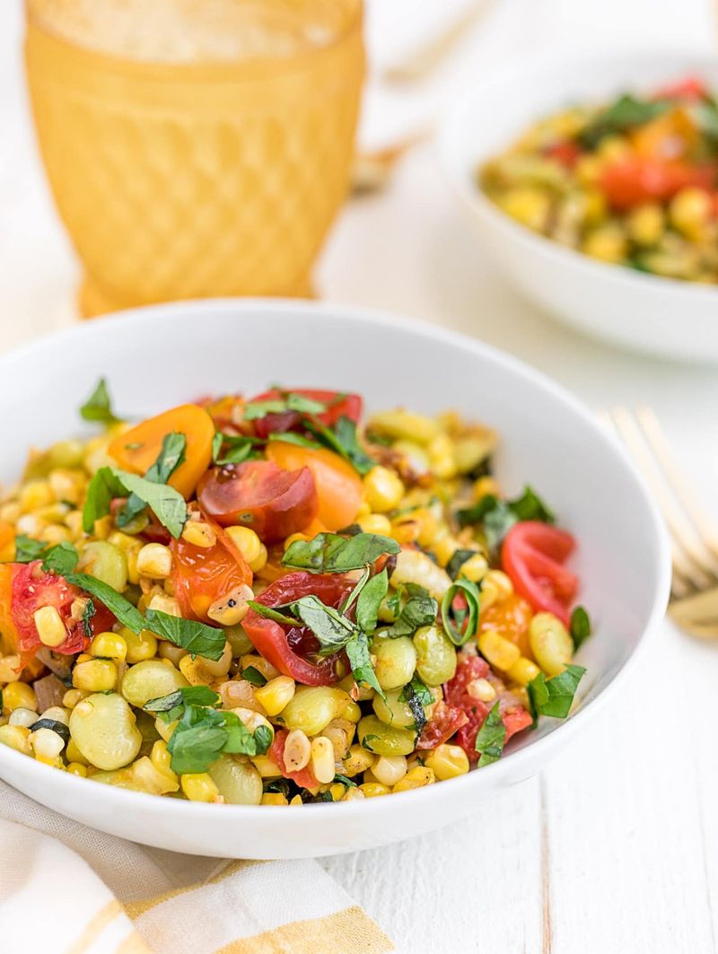 Fresh Corn Succotash